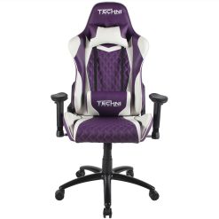 Techni Home Office PU Leather Adjustable Rotatable Gaming Chair With Ergonomic High Backrest And Lumbar Support - Purple -NEWTRAL Sales Shop Techni Sport TS 52 Ergonomic High Back Racer Style PC Gaming Chair Purple 469913 4