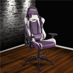 Techni Home Office PU Leather Adjustable Rotatable Gaming Chair With Ergonomic High Backrest And Lumbar Support - Purple -NEWTRAL Sales Shop Techni Sport TS 52 Ergonomic High Back Racer Style PC Gaming Chair Purple 469913 5