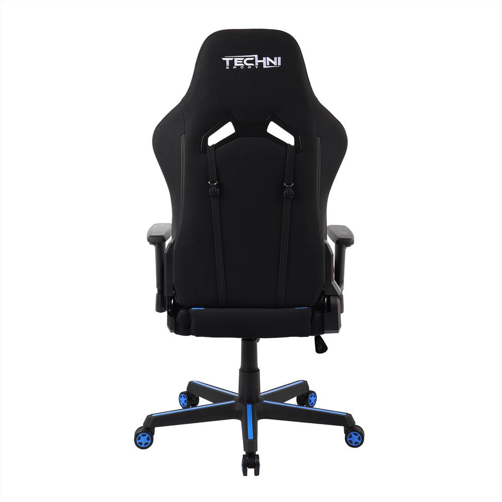 Techni Home Office Fabric Adjustable Rotatable Gaming Chair with Ergonomic High Backrest and Lumbar Support - Blue Techni Home Office Fabric Adjustable Rotatable Gaming Chair With Ergonomic High Backrest And Lumbar Support - Blue -NEWTRAL Sales Shop Techni Sport TSF 71 Fabric Office PC Gaming Chair Blue 469891 4