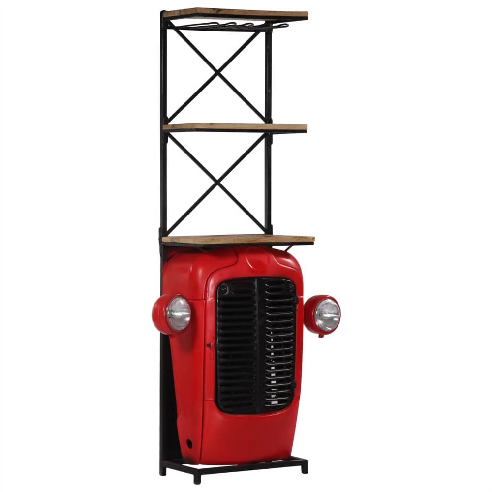 Tractor Wine Cabinet 49x32x183 cm Solid Mango Wood Tractor Wine Cabinet 49x32x183 Cm Solid Mango Wood -NEWTRAL Sales Shop Tractor Wine Cabinet 49x32x183 cm Solid Mango Wood 473556 0