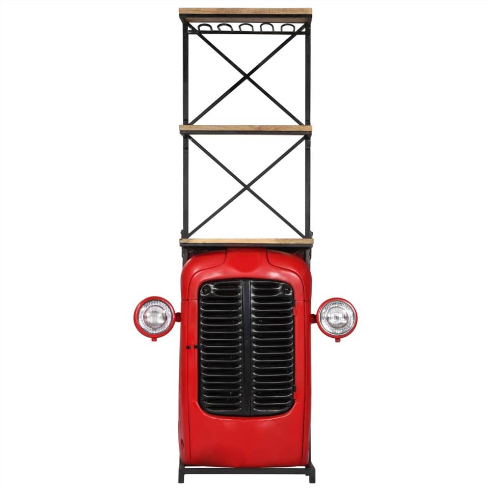 Tractor Wine Cabinet 49x32x183 cm Solid Mango Wood Tractor Wine Cabinet 49x32x183 Cm Solid Mango Wood -NEWTRAL Sales Shop Tractor Wine Cabinet 49x32x183 cm Solid Mango Wood 473556 1