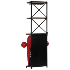 Tractor Wine Cabinet 49x32x183 Cm Solid Mango Wood 4 Tractor Wine Cabinet 49x32x183 Cm Solid Mango Wood -NEWTRAL Sales Shop Tractor Wine Cabinet 49x32x183 cm Solid Mango Wood 473556 4