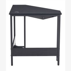 28.3" Triangle Computer Table With Keyboard Tray And Large Storage Space, For Office, Cafe, Study Room - Black -NEWTRAL Sales Shop Triangle computer desk 471297 1