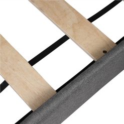 Twin Size Linen Upholstered Platform Bed Frame With Headboard, And Wooden Slats Support, No Spring Box Required (Frame Only) - Gray 2 Twin Size Linen Upholstered Platform Bed Frame With Headboard, And Wooden Slats Support, No Spring Box Required (Frame Only) - Gray -NEWTRAL Sales Shop Upholstered Scalloped Linen Platform Bed Twin Size Gray Previous SKU WF192432AAE There is a slight difference in dimension 459404 2