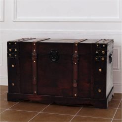 Vintage Treasure Chest Wood 66x38x40 Cm 4 Vintage Treasure Chest Wood 66x38x40 Cm -NEWTRAL Sales Shop Vintage Treasure Chest Wood 66x38x40 cm 446431 4