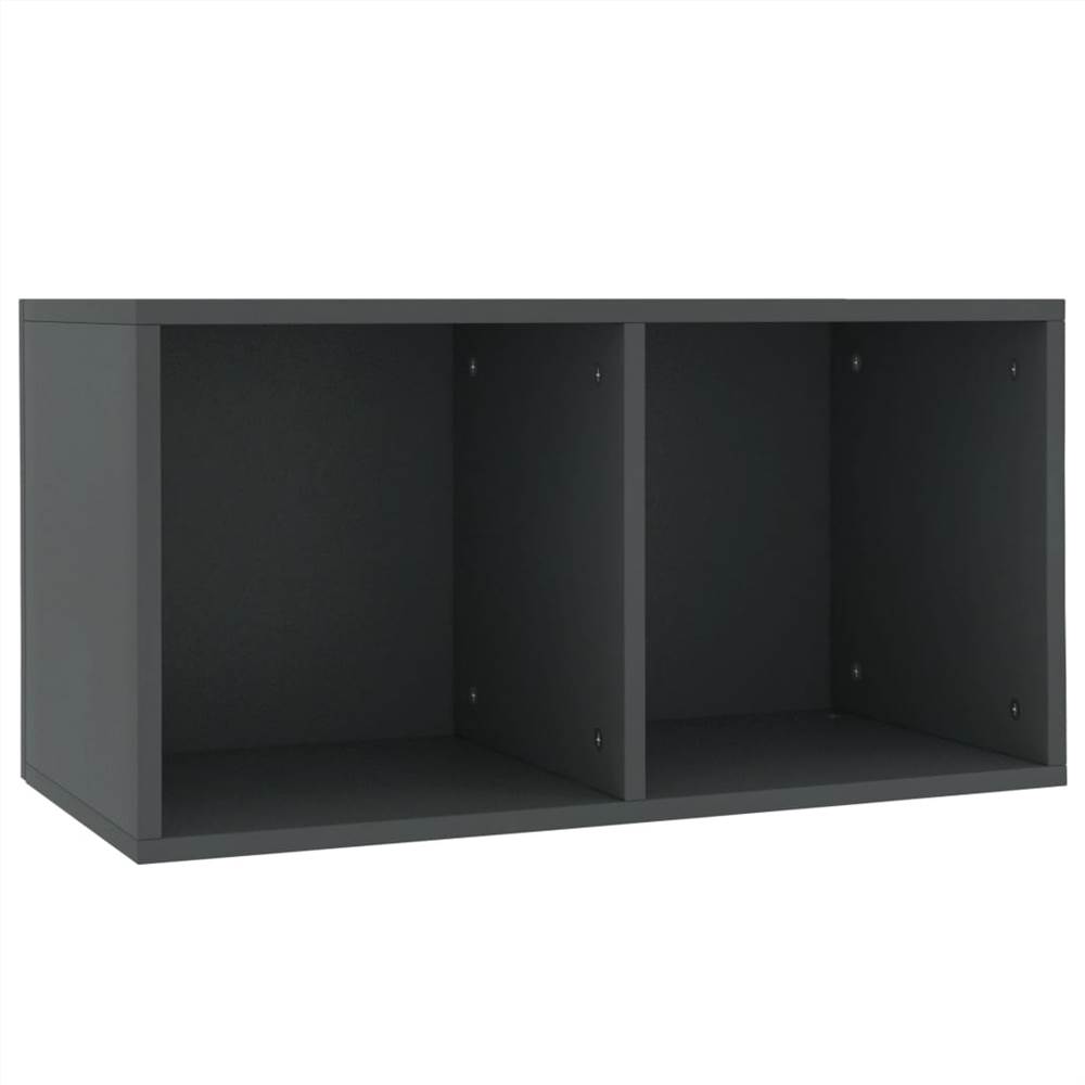 Vinyl Storage Box Grey 71x34x36 cm Chipboard Vinyl Storage Box Grey 71x34x36 Cm Chipboard -NEWTRAL Sales Shop Vinyl Storage Box Grey 71x34x36 cm Chipboard 488581 1