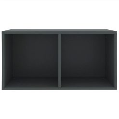 Vinyl Storage Box Grey 71x34x36 Cm Chipboard 3 Vinyl Storage Box Grey 71x34x36 Cm Chipboard -NEWTRAL Sales Shop Vinyl Storage Box Grey 71x34x36 cm Chipboard 488581 3