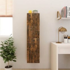 Wall Mounted TV Cabinet 4 Pcs Smoked Oak 30.5x30x30 Cm -NEWTRAL Sales Shop Wall Mounted TV Cabinet 4 pcs Smoked Oak 30 5x30x30 cm 510467 2