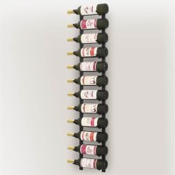 Wall Mounted Wine Rack For 12 Bottles Black Iron -NEWTRAL Sales Shop Wall Mounted Wine Rack for 12 Bottles Black Iron 443238 2