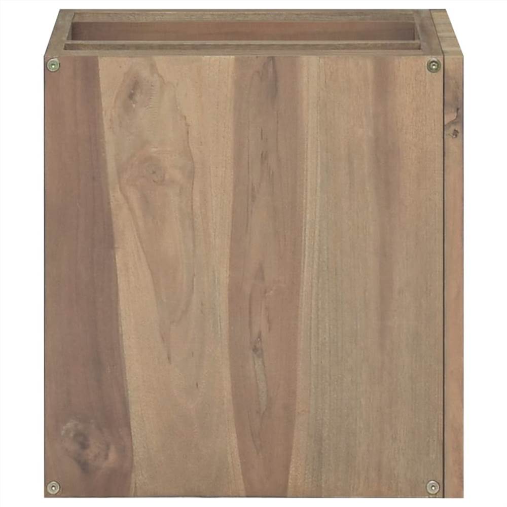 Wall-mounted Bathroom Cabinet 46x25.5x40 cm Solid Wood Teak Wall-mounted Bathroom Cabinet 46x25.5x40 Cm Solid Wood Teak -NEWTRAL Sales Shop Wall mounted Bathroom Cabinet 46x25 5x40 cm Solid Wood Teak 516012 2