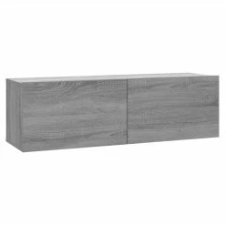 Wall-mounted TV Cabinet Set Grey Sonoma Engineered Wood 9 Wall-mounted TV Cabinet Set Grey Sonoma Engineered Wood -NEWTRAL Sales Shop Wall mounted TV Cabinet Set Grey Sonoma Engineered Wood 515492 3