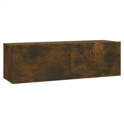 Wall-mounted TV Cabinet Set Smoked Oak Engineered Wood -NEWTRAL Sales Shop Wall mounted TV Cabinet Set Smoked Oak Engineered Wood 515466 3