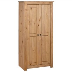 Wardrobe 80x50x171.5 Cm Solid Pine Panama Range