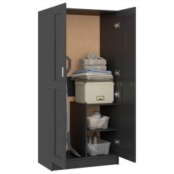 Wardrobe Grey 82.5x51.5x180 Cm Chipboard -NEWTRAL Sales Shop Wardrobe Grey 82 5x51 5x180 cm Chipboard 475934 3