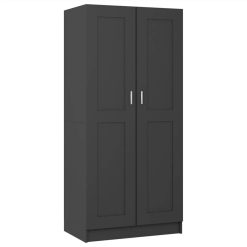 Wardrobe Grey 82.5x51.5x180 Cm Chipboard -NEWTRAL Sales Shop Wardrobe Grey 82 5x51 5x180 cm Chipboard 475934 4