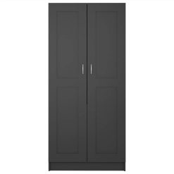 Wardrobe Grey 82.5x51.5x180 Cm Chipboard -NEWTRAL Sales Shop Wardrobe Grey 82 5x51 5x180 cm Chipboard 475934 5