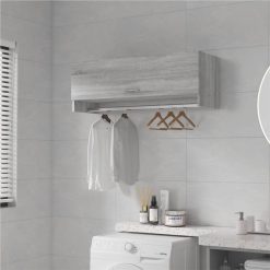 Wardrobe Grey Sonoma 100x32.5x35 Cm Engineered Wood