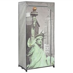 Wardrobe New York 75x45x160 Cm Fabric