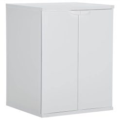 Washing Machine Cabinet White 68.5x64.5x88 Cm PVC