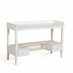 Home Office 46" Computer Desk With 2 Storage Drawers, And MDF Frame, For Game Room, Small Space, Study Room - White 10 Home Office 46" Computer Desk With 2 Storage Drawers, And MDF Frame, For Game Room, Small Space, Study Room - White -NEWTRAL Sales Shop White 46 rsquo rsquo Home Office Desk Computer Desk Study Desk Writing Table Workstation with 2 Drawers 471542 4