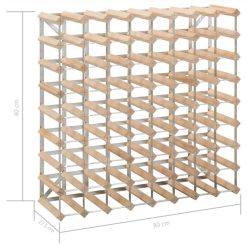 Wine Rack For 72 Bottles Solid Pinewood -NEWTRAL Sales Shop Wine Rack for 72 Bottles Solid Pinewood 453335 4