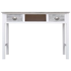 Writing Desk Grey 110x45x76 Cm Wood 3 Writing Desk Grey 110x45x76 Cm Wood -NEWTRAL Sales Shop Writing Desk Grey 110x45x76 cm Wood 429600 3