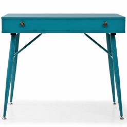 Writing Desk With Drawer 90x50x76.5 Cm Antique Green 2 Writing Desk With Drawer 90x50x76.5 Cm Antique Green -NEWTRAL Sales Shop Writing Desk with Drawer 90x50x76 5 cm Antique Green 429590 2