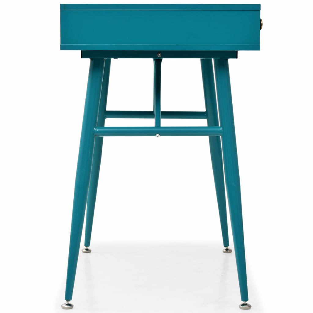 Writing Desk with Drawer 90x50x76.5 cm Antique Green Writing Desk With Drawer 90x50x76.5 Cm Antique Green -NEWTRAL Sales Shop Writing Desk with Drawer 90x50x76 5 cm Antique Green 429590 3